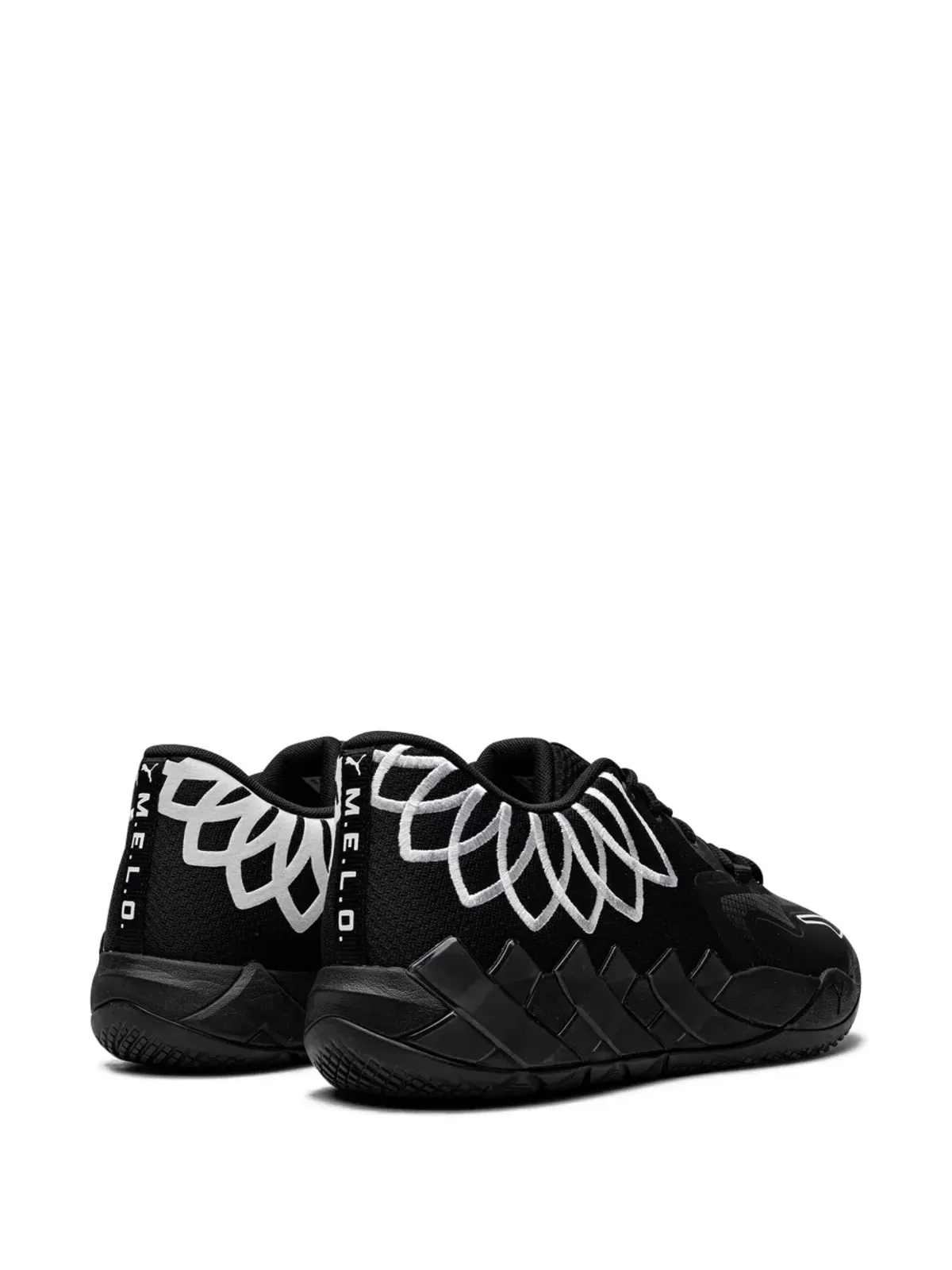 PUMA Lamelo Ball Mb.01 LO ブラック/ホワイト スニーカー - 画像3