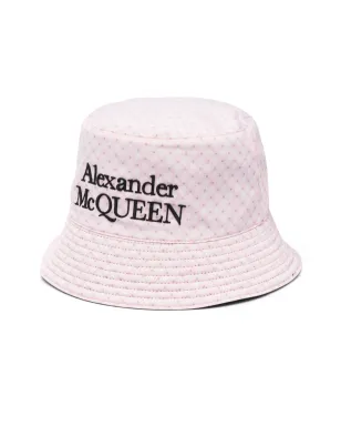 Alexander McQueen 刺繍ロゴ バケットハット - サムネイル3