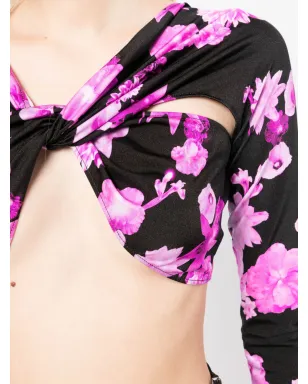 Coperni 花柄プリント クロップトップ - サムネイル5