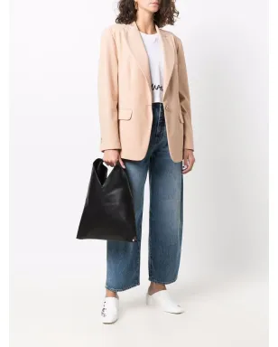 MM6 Maison Margiela クラシック日本風トートバッグ ブラック - サムネイル2