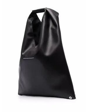 MM6 Maison Margiela クラシック日本風トートバッグ ブラック - サムネイル3