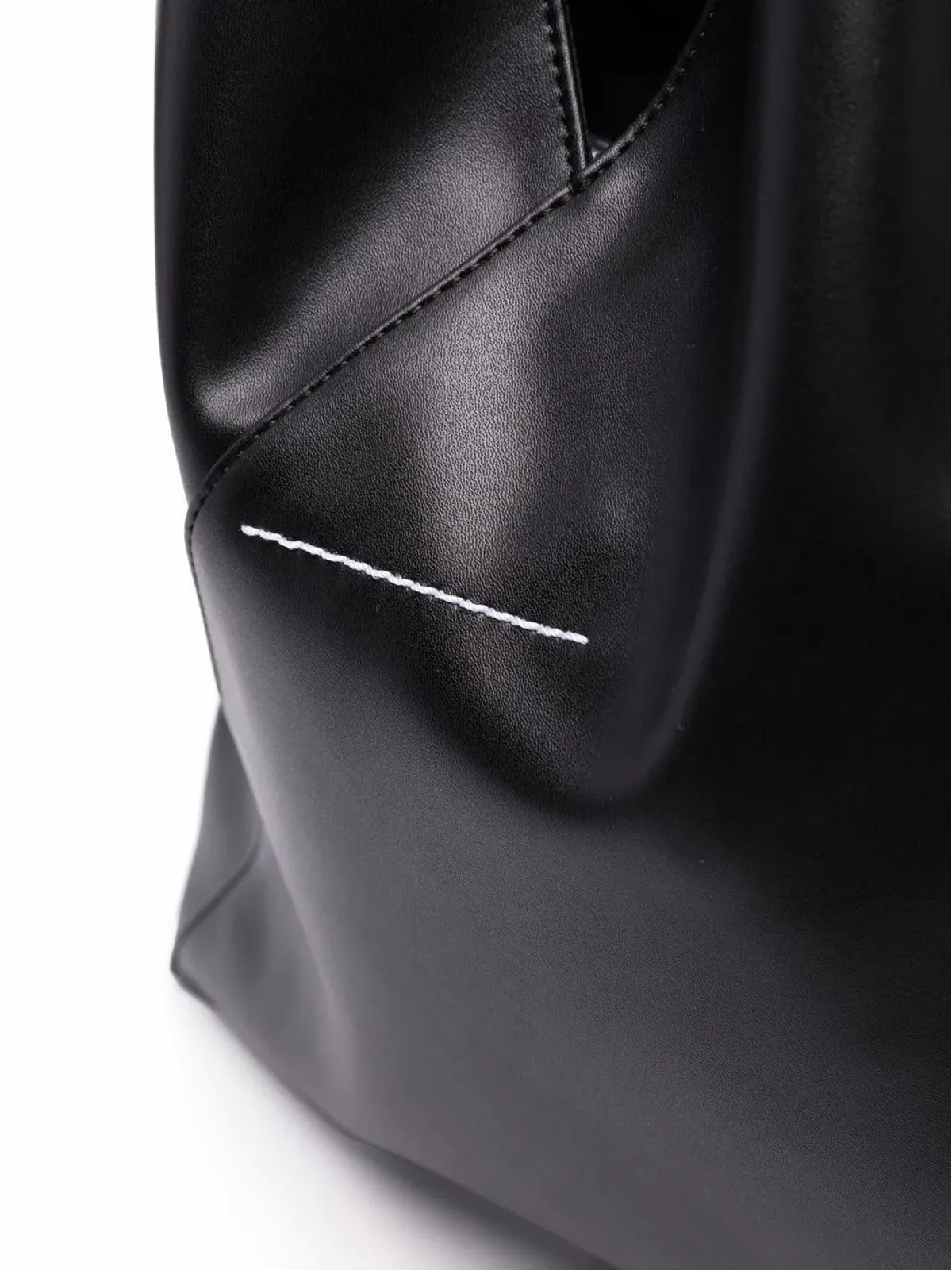 MM6 Maison Margiela クラシック日本風トートバッグ ブラック - 画像4