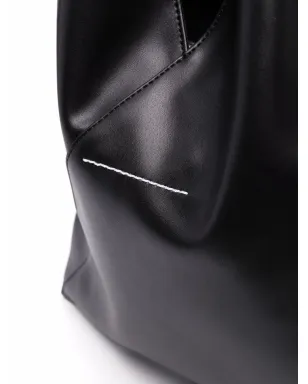 MM6 Maison Margiela クラシック日本風トートバッグ ブラック - サムネイル4