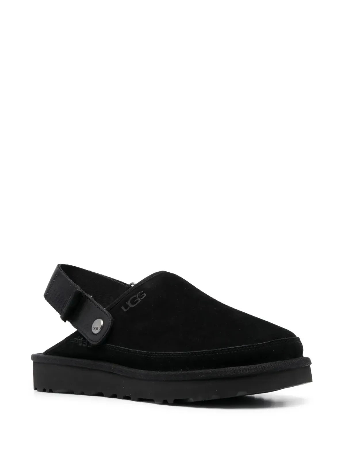 UGG ゴールデンコースト スエード クロッグ（ブラック） - 画像2