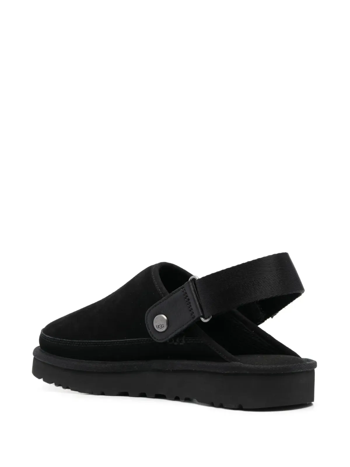 UGG ゴールデンコースト スエード クロッグ（ブラック） - 画像3