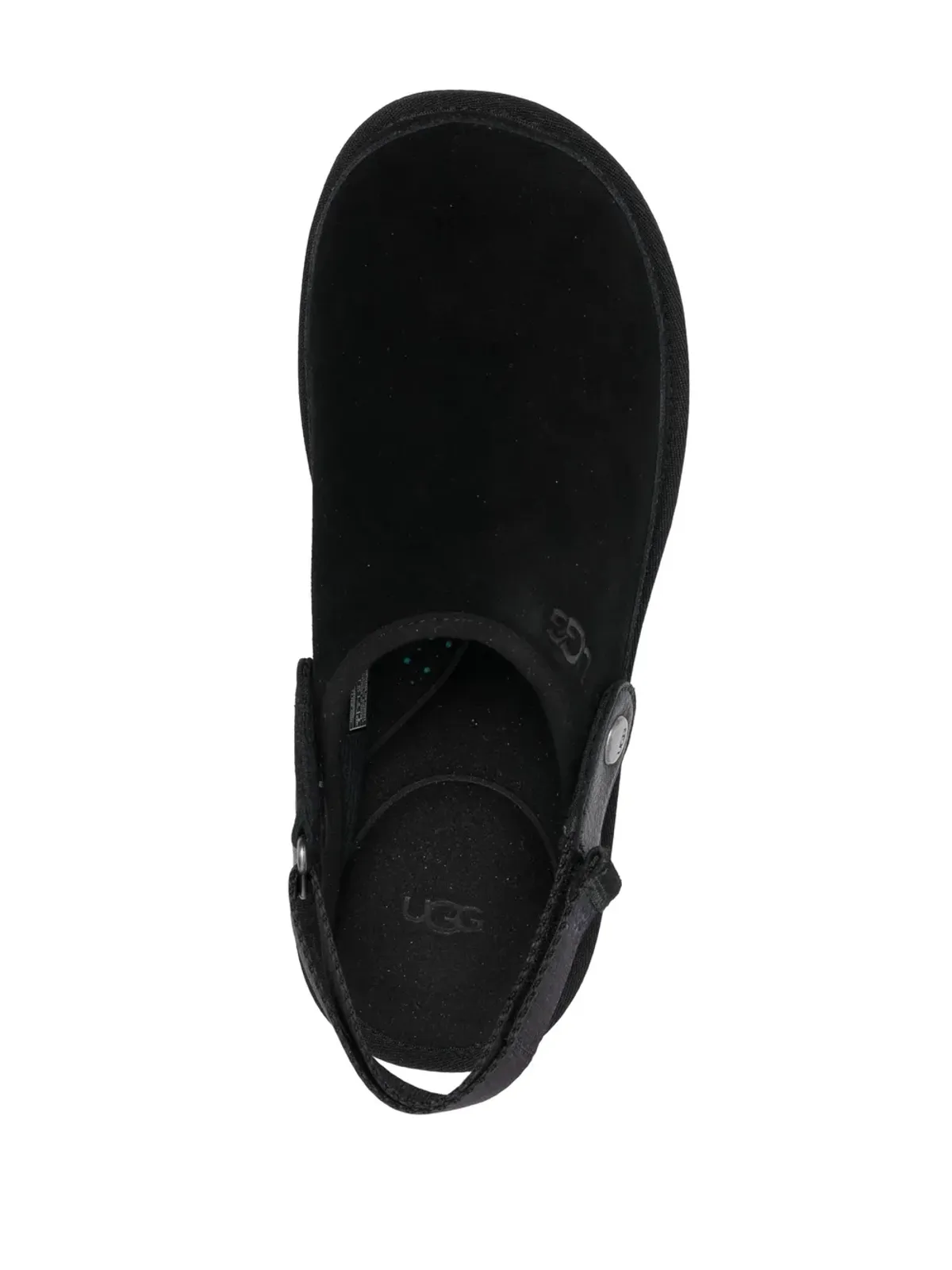 UGG ゴールデンコースト スエード クロッグ（ブラック） - 画像4