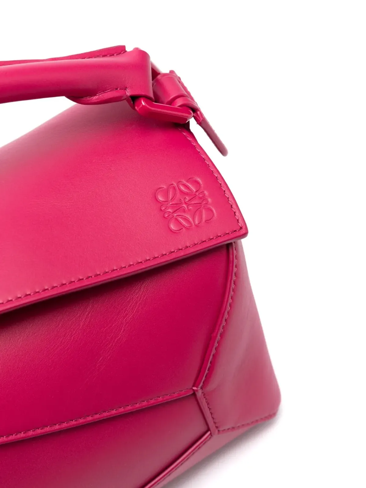 LOEWE パズルエッジ レザートートバッグ - 画像5