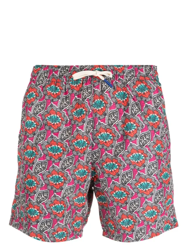 Altea Altea 花柄プリント ドローストリング スイムショーツの商品画像