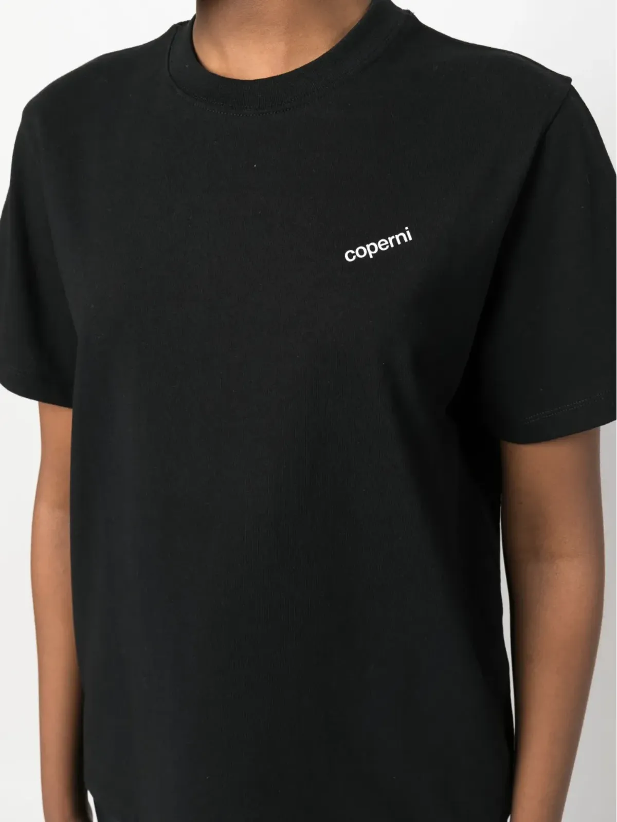 Coperni ロゴプリントコットンTシャツ - 画像5