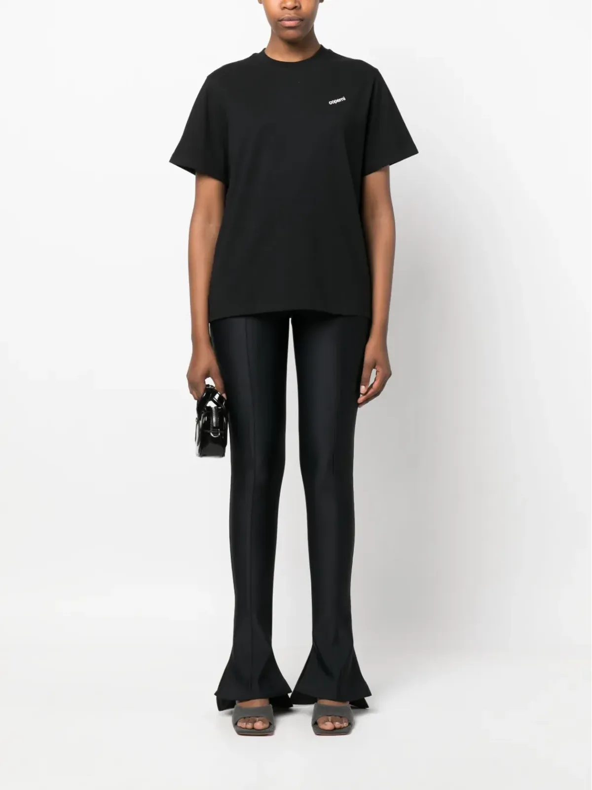 Coperni ロゴプリントコットンTシャツ - 画像2