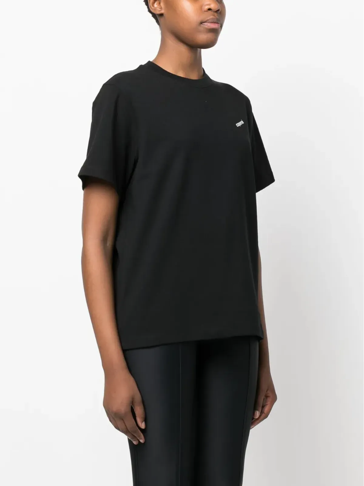 Coperni ロゴプリントコットンTシャツ - 画像3