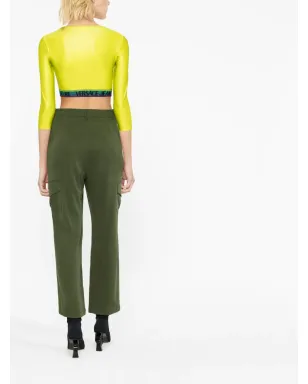Versace Jeans Couture ロゴトリムディテールトップ - サムネイル3