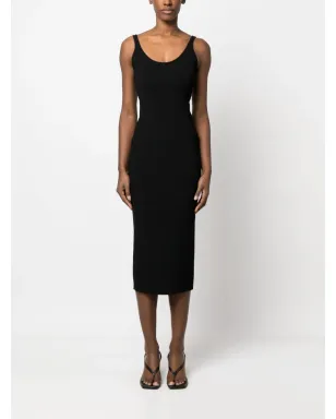 GCDS チェーンディテールのバックレスニットドレス - サムネイル3