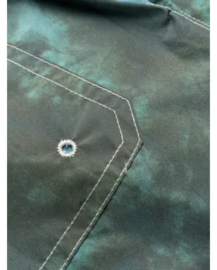 Altea タイダイ柄ドローコードショーツ（グリーン） - サムネイル3