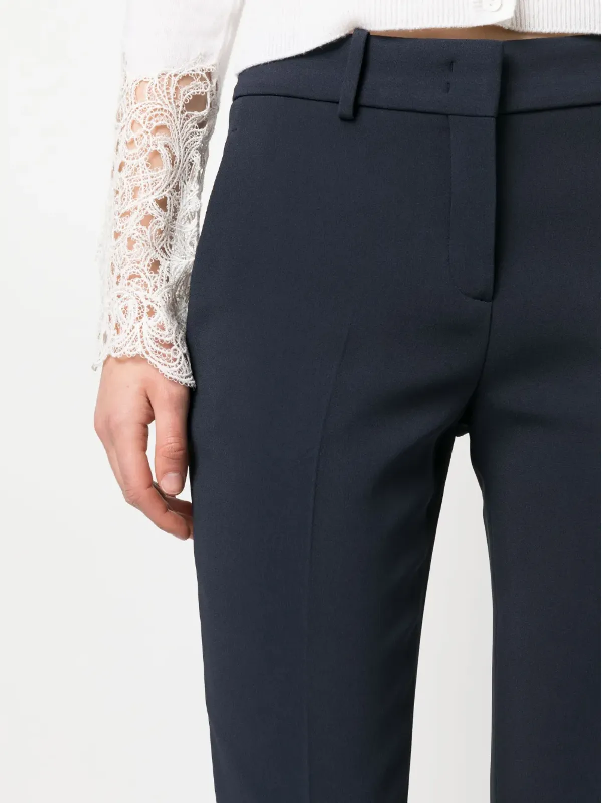 Ermanno Scervino クロップド テーラードパンツ - 画像5