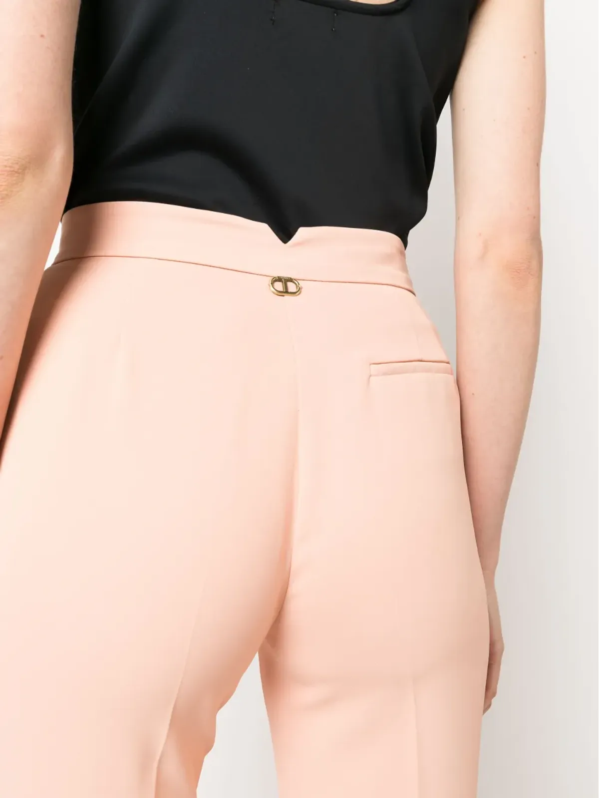TWINSET プリーツ入りフレアパンツ - 画像5