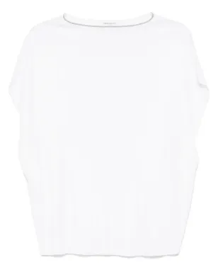 Fabiana Filippi ビーズディテールTシャツ - サムネイル1
