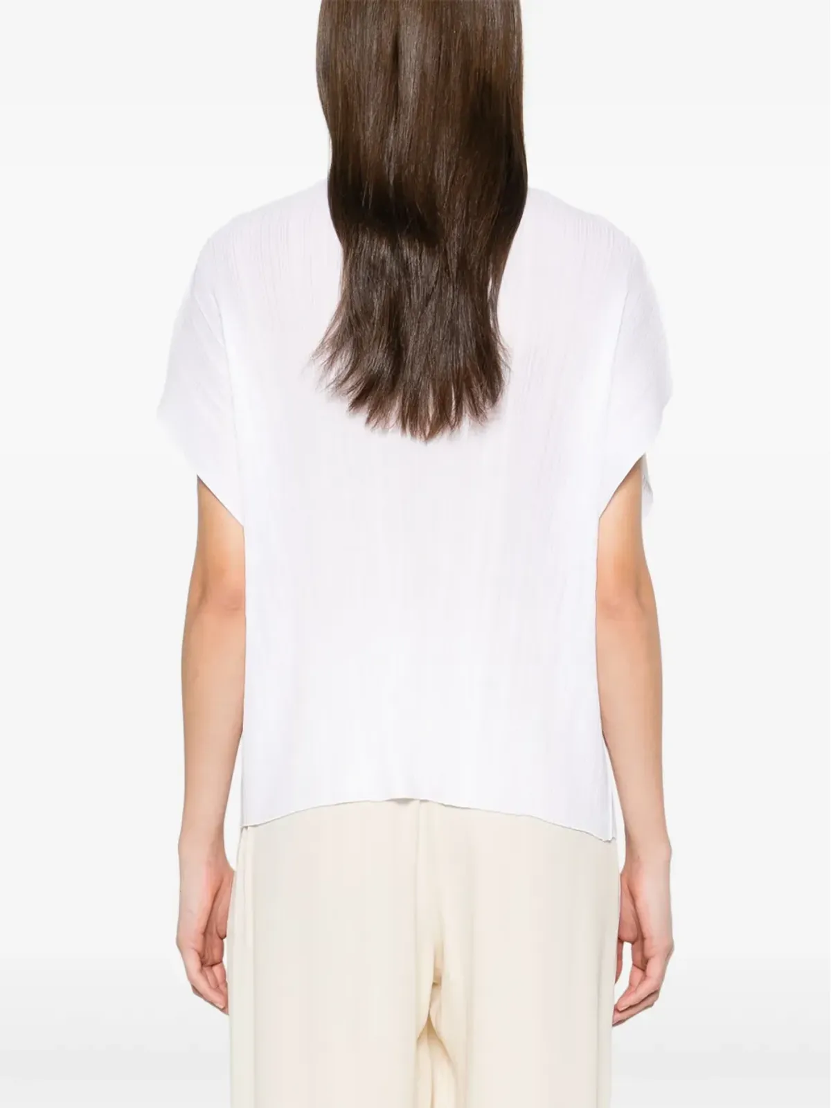 Fabiana Filippi ビーズディテールTシャツ - 画像4