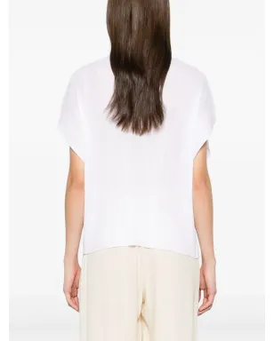 Fabiana Filippi ビーズディテールTシャツ - サムネイル4