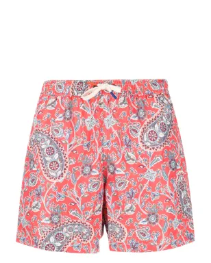 Altea ペイズリープリントスイムショーツ - Orange - サムネイル1