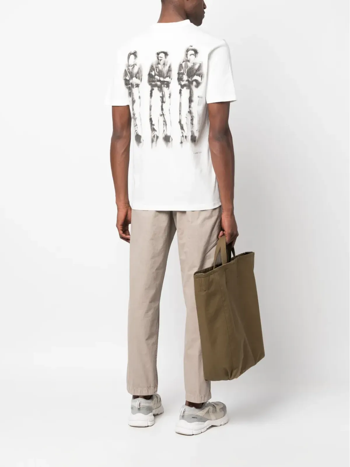 C.P. Company イラストプリント コットンTシャツ - ホワイト - 画像2