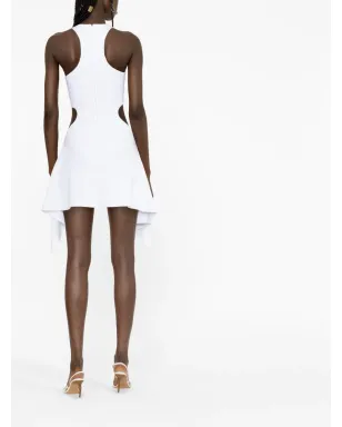 The Attico Magnolia cut-out minidress - White - サムネイル4