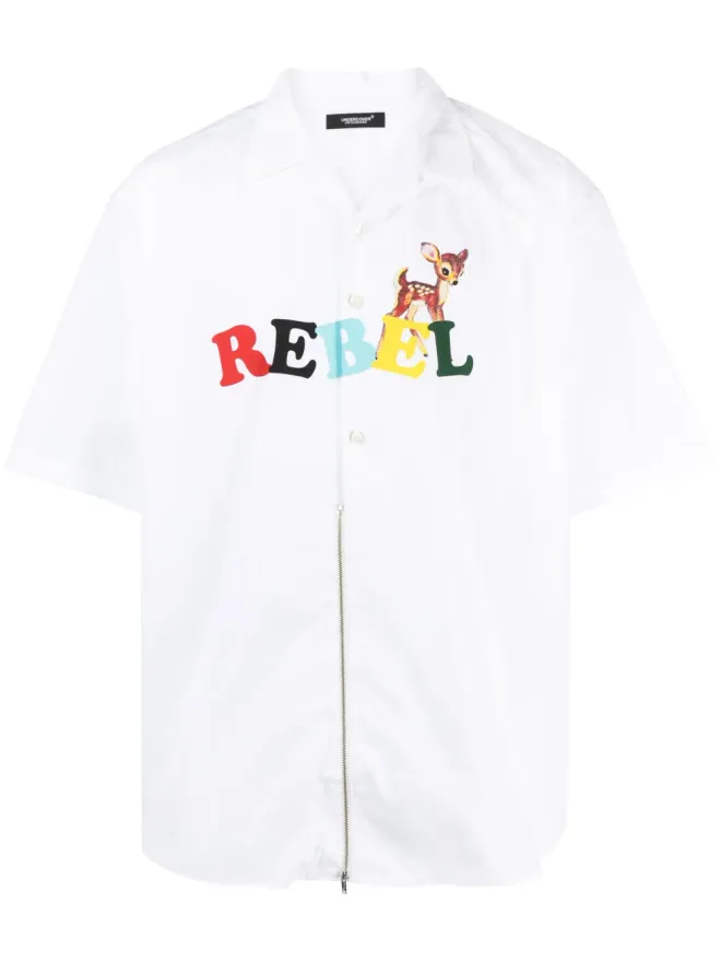 UNDERCOVER Undercover Rebel 半袖コットンシャツの商品画像