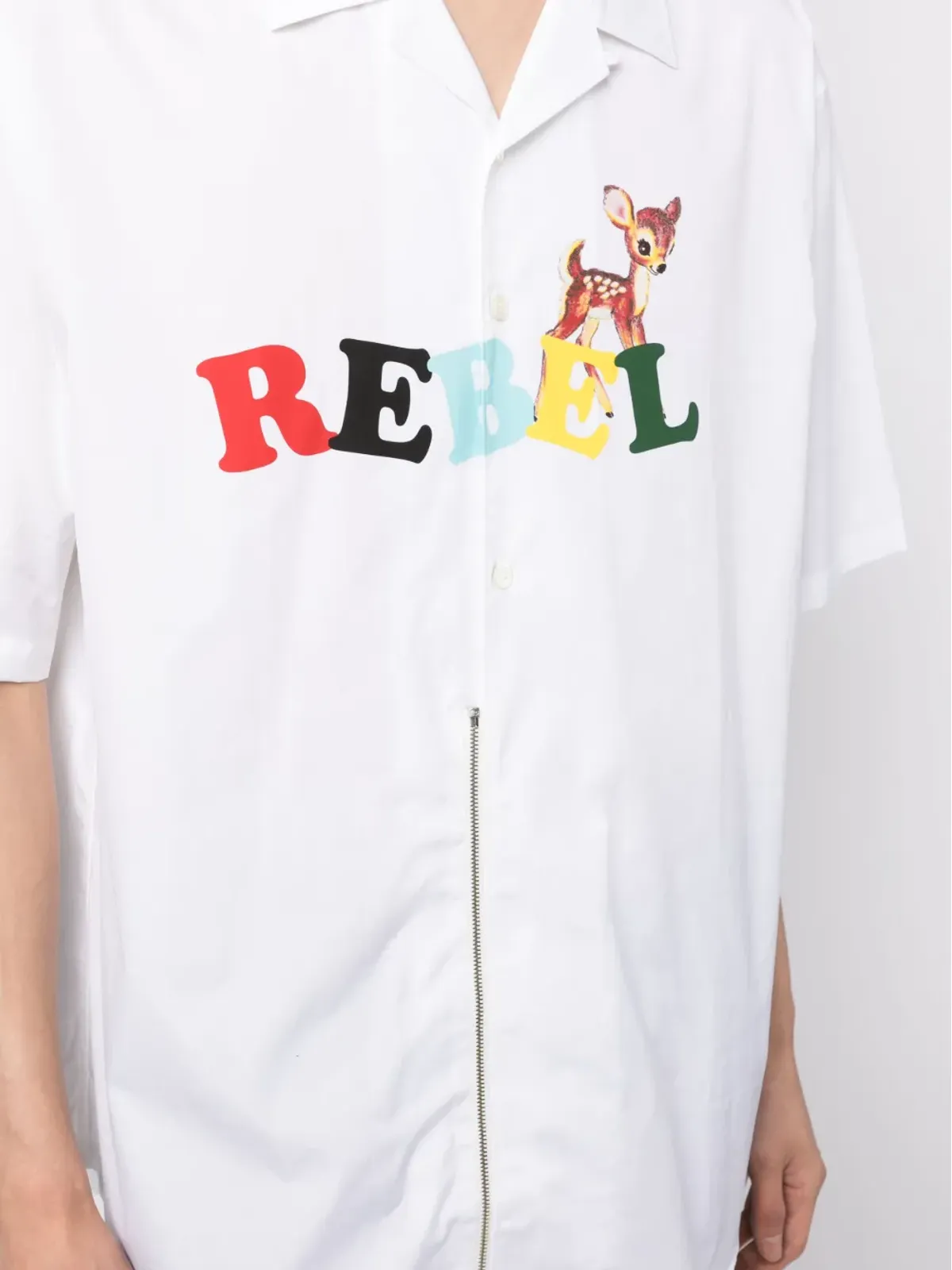 Undercover Rebel 半袖コットンシャツ - 画像5
