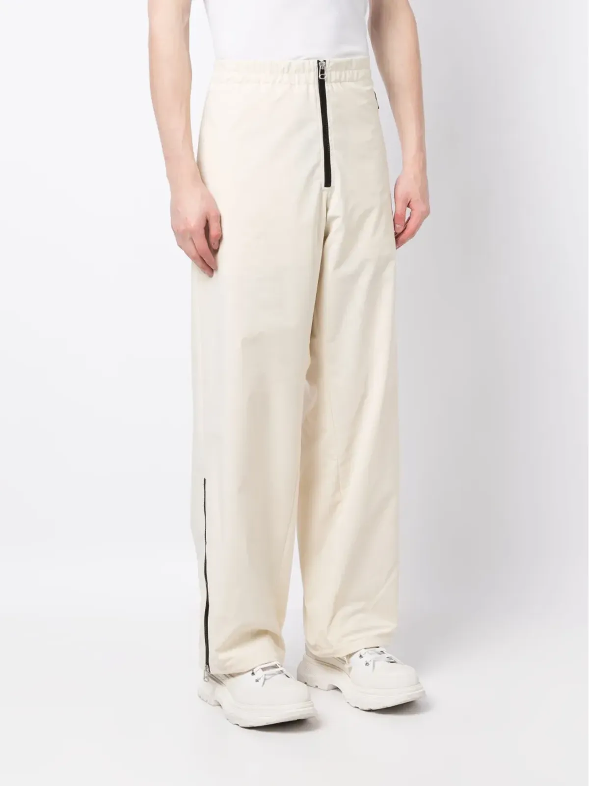 OAMC ジップディテール ワイドレッグパンツ - 画像3