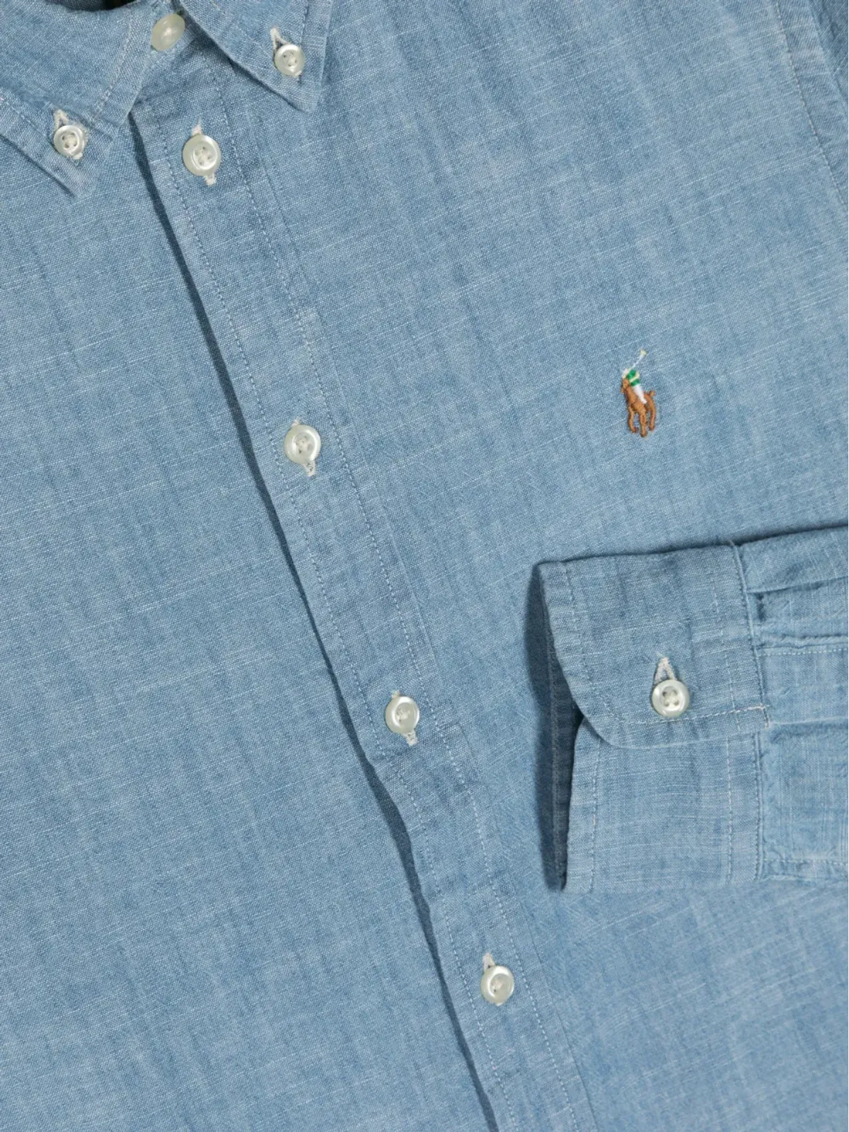 POLO RALPH LAUREN KIDS デニム長袖シャツ - 画像3