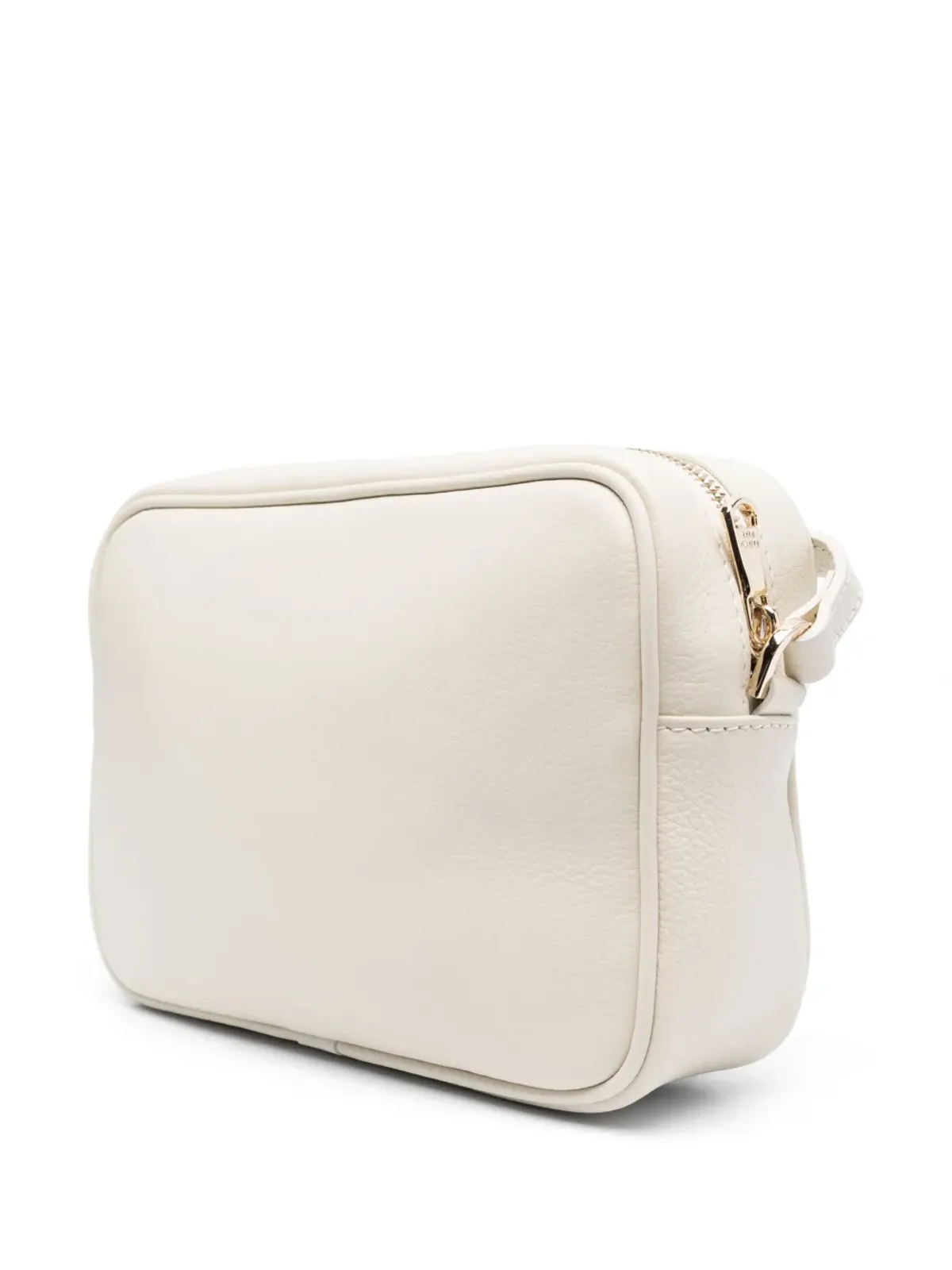 Patrizia Pepe ロゴ入りレザー クロスボディバッグ - Neutrals - 画像3