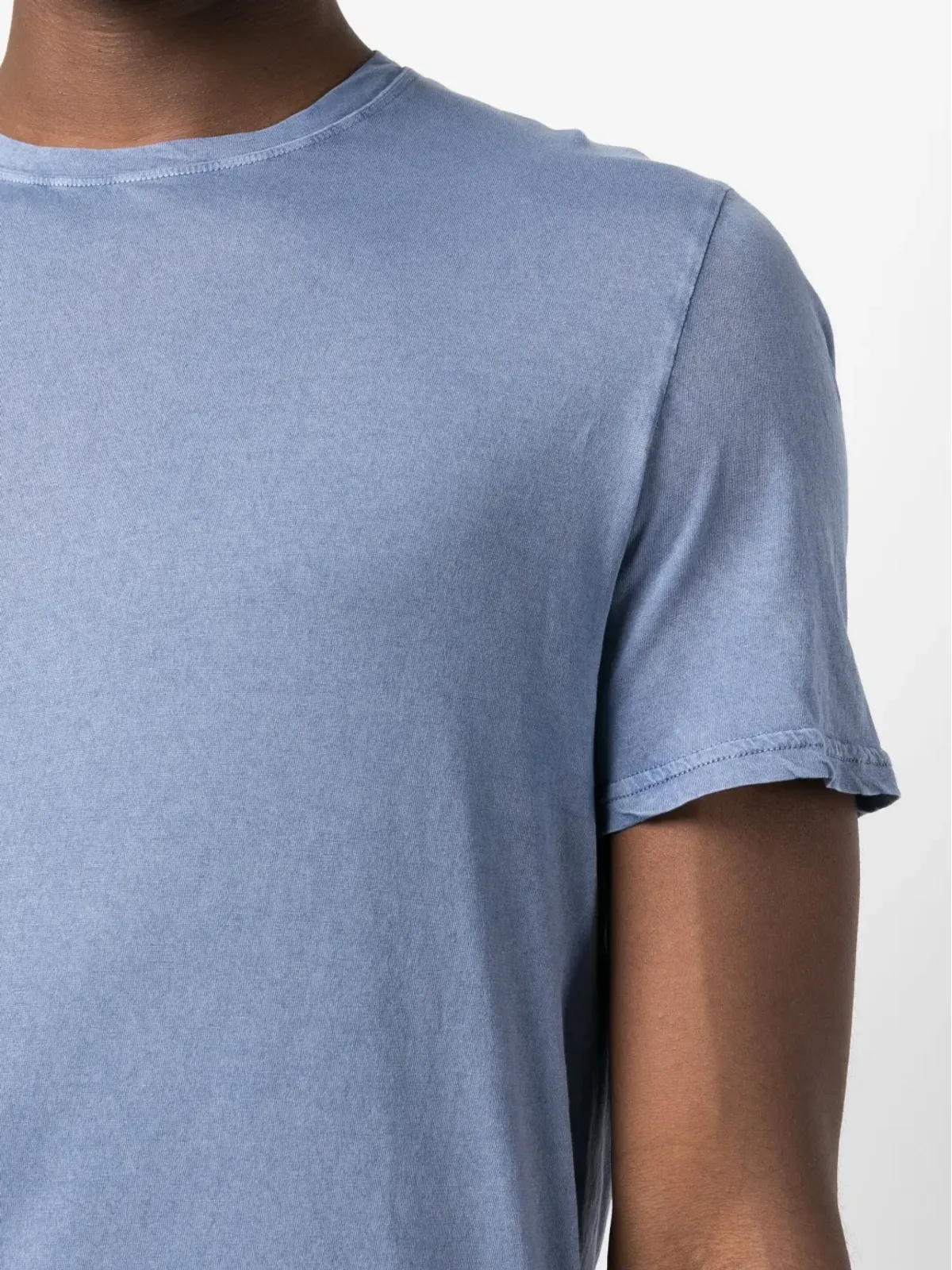 Fedeli クルーネック コットン Tシャツ - 画像5