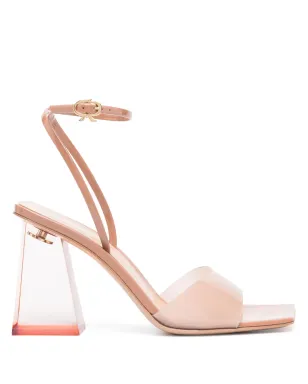 Gianvito Rossi 85mm スクエアトゥ サンダル - サムネイル1