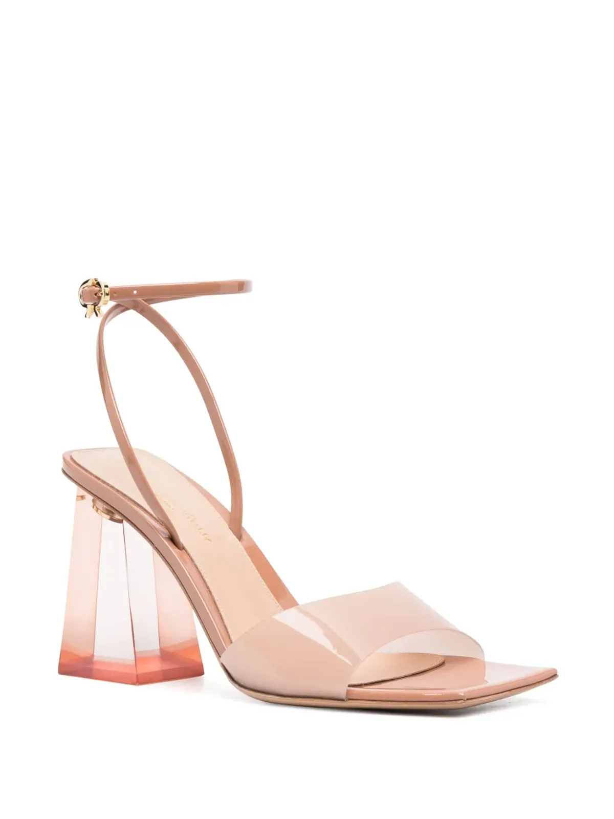 Gianvito Rossi 85mm スクエアトゥ サンダル - 画像2