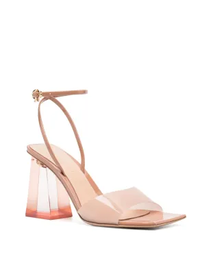Gianvito Rossi 85mm スクエアトゥ サンダル - サムネイル2