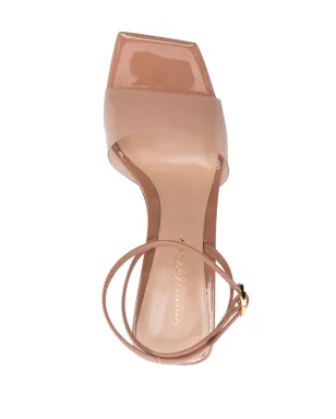 Gianvito Rossi 85mm スクエアトゥ サンダル - サムネイル4
