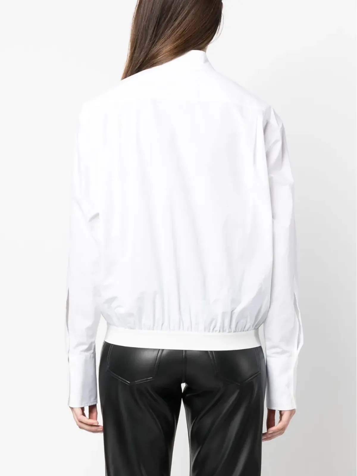 MM6 Maison Margiela クラシックカラーコットンシャツ - 画像4