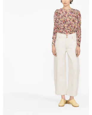 Ulla Johnson The Thea バレルレッグジーンズ - Neutrals - サムネイル2