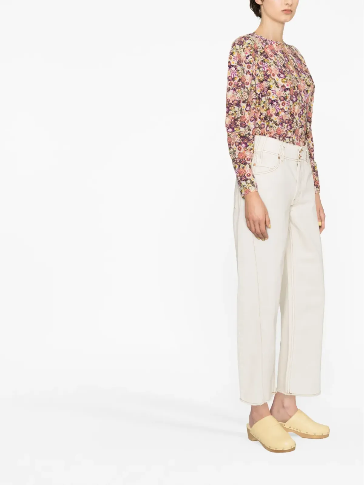 Ulla Johnson The Thea バレルレッグジーンズ - Neutrals - 画像4