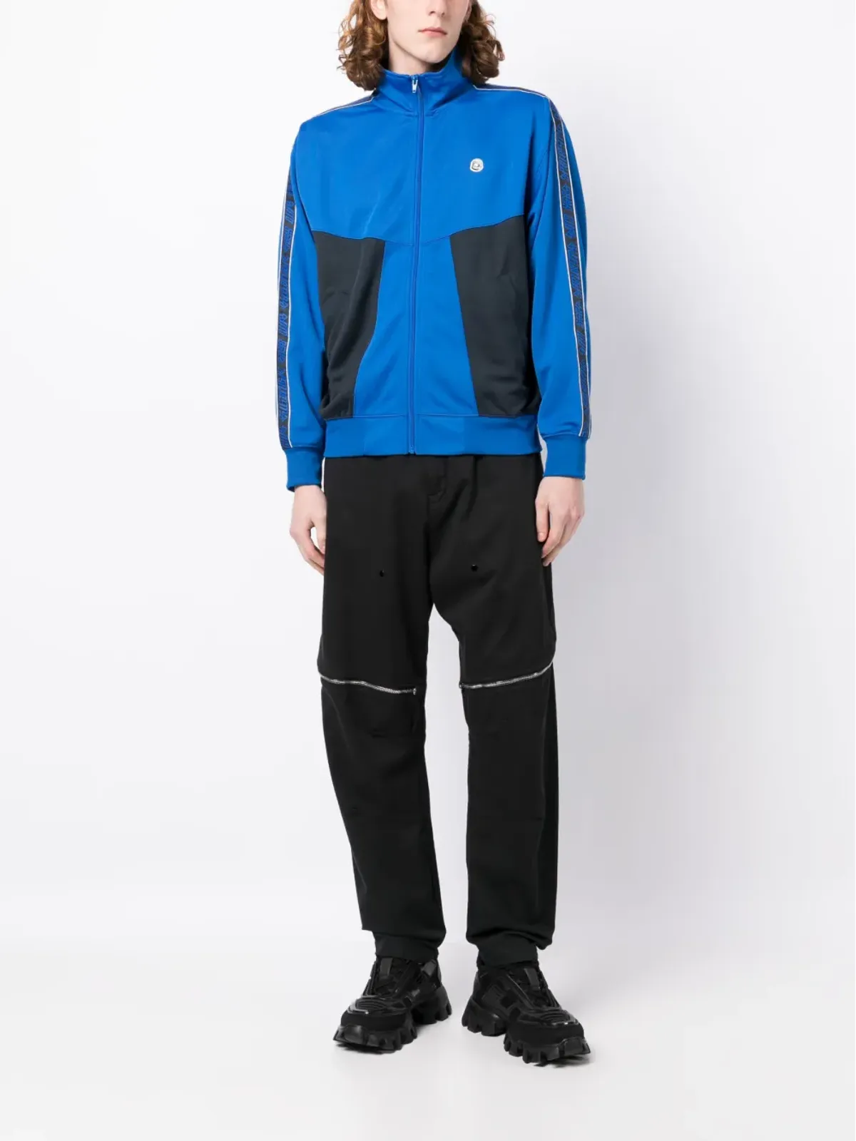 Billionaire Boys Club カラーブロック トラックジャケット ブルー - 画像2