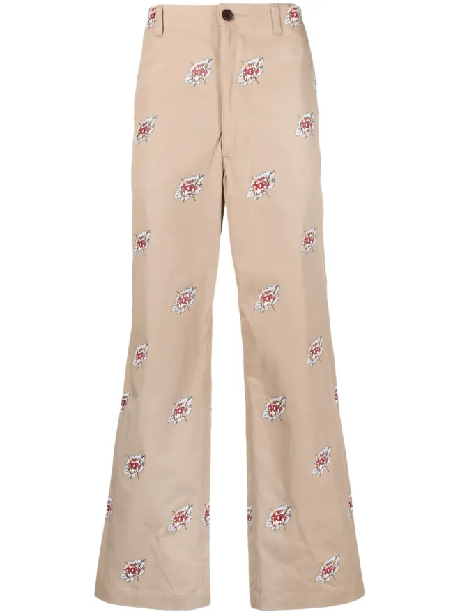 Junya Watanabe MAN Junya Watanabe MAN × Roy Lichtenstein コットン チノパンツの商品画像