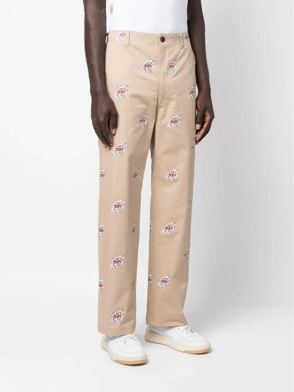 Junya Watanabe MAN × Roy Lichtenstein コットン チノパンツ - 画像3