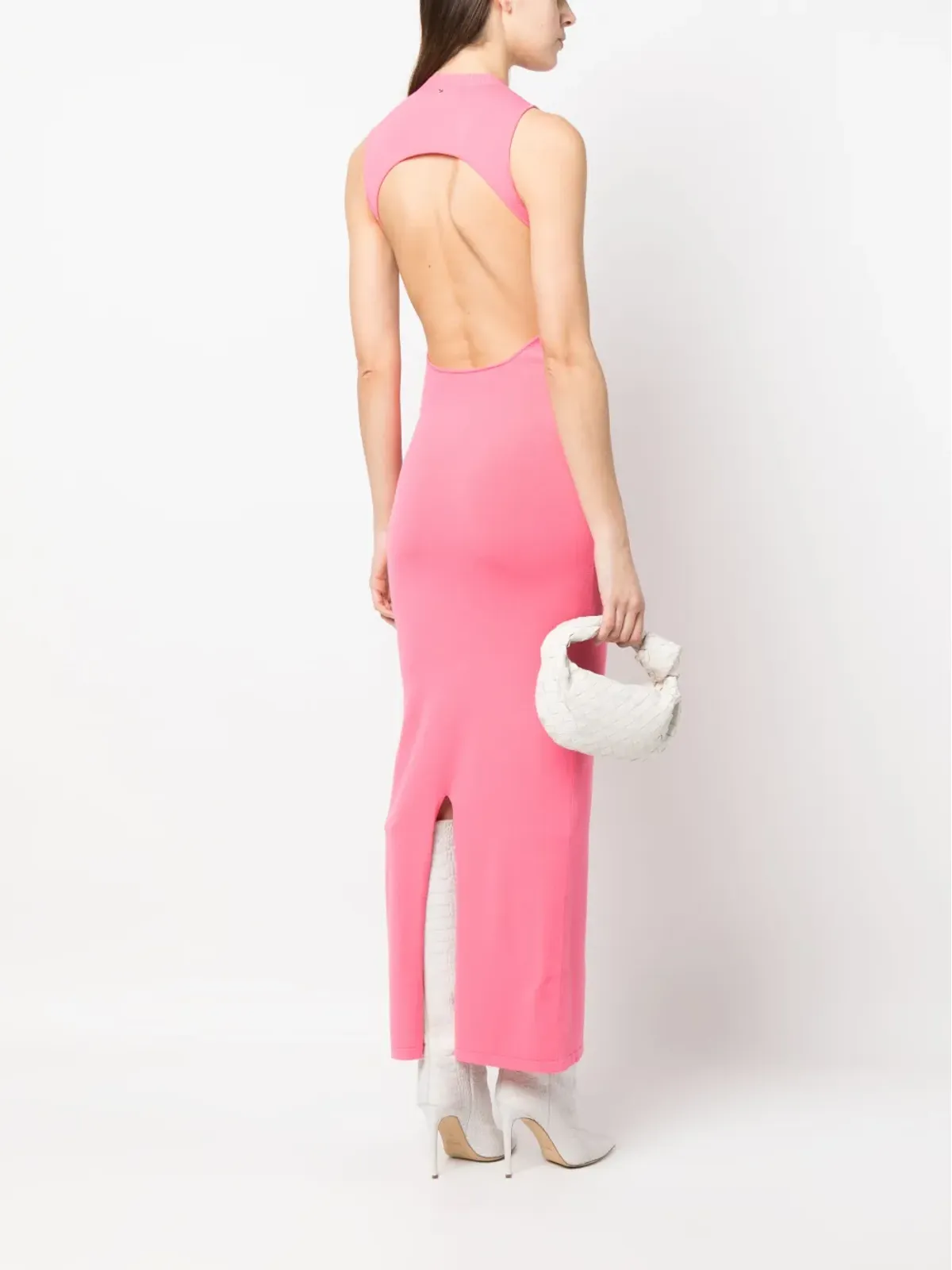 Sportmax カットアウトディテール ロングドレス - 画像2