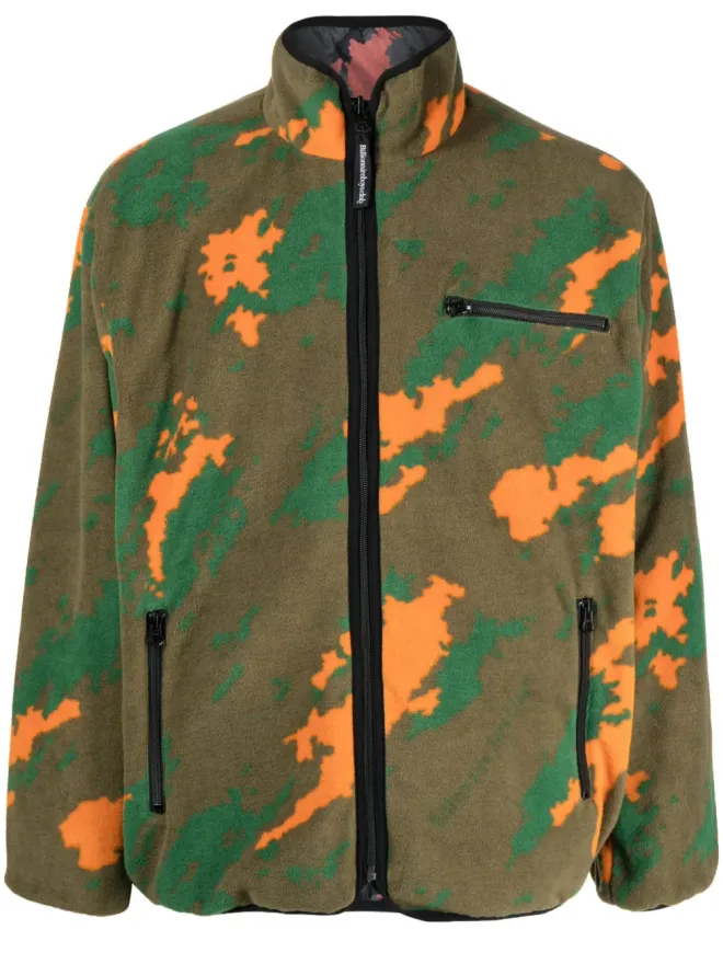 Billionaire Boys Club Billionaire Boys Club カモフラージュ柄リバーシブルジャケット - グリーンの商品画像