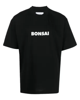 Bonsai ロゴプリントコットンTシャツ - サムネイル1