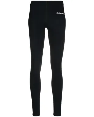 Jil Sander ロゴプリント 7/8 レギンス - サムネイル1
