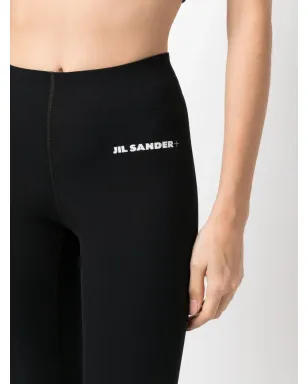 Jil Sander ロゴプリント 7/8 レギンス - サムネイル5