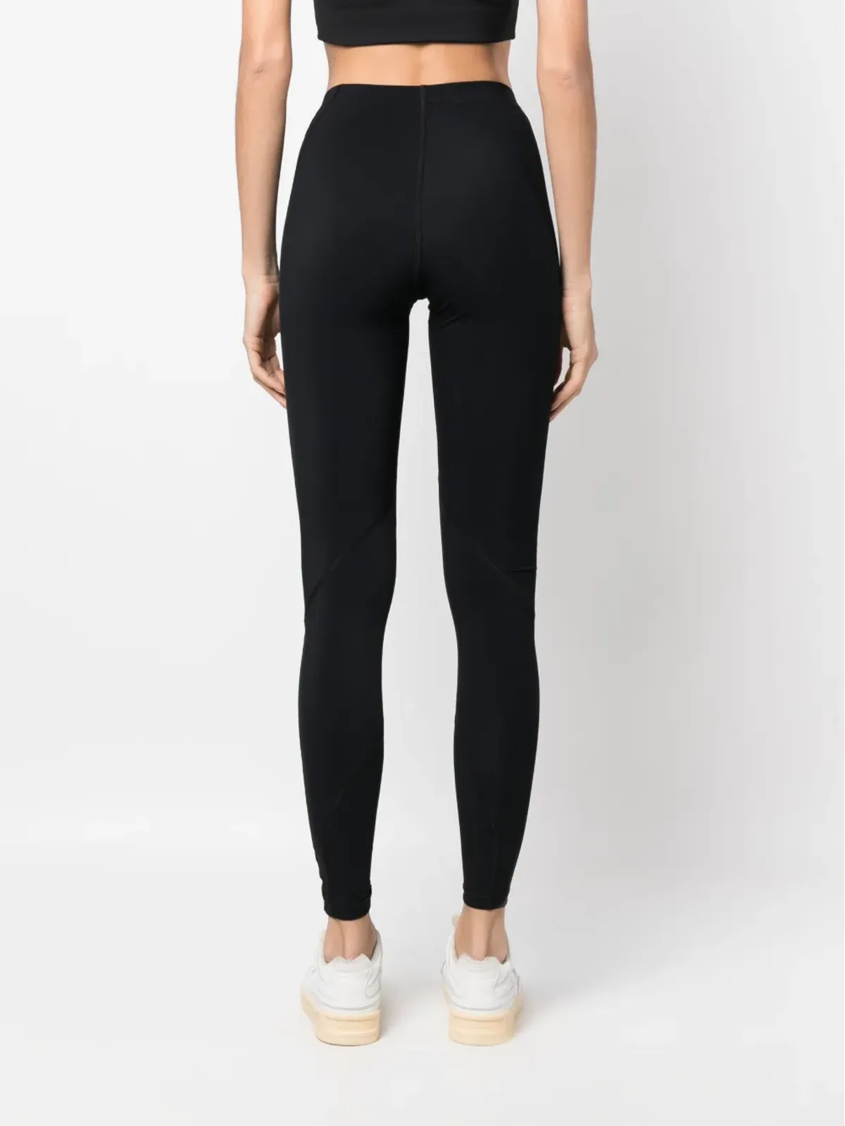 Jil Sander ロゴプリント 7/8 レギンス - 画像4