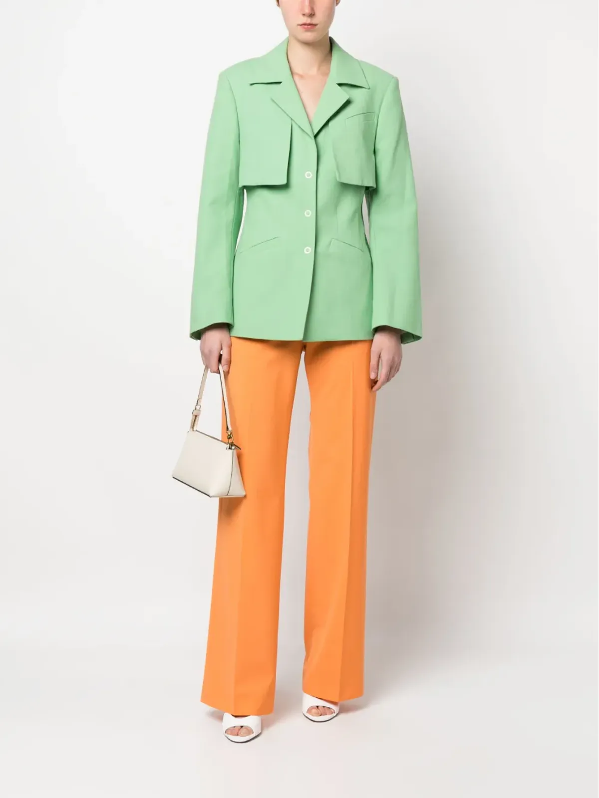 MSGM ストレートレッグパンツ - 画像2