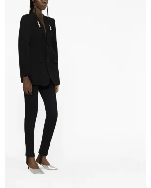 Balenciaga Hourglassピンストライプ シングルブレスト ブレザー - サムネイル3